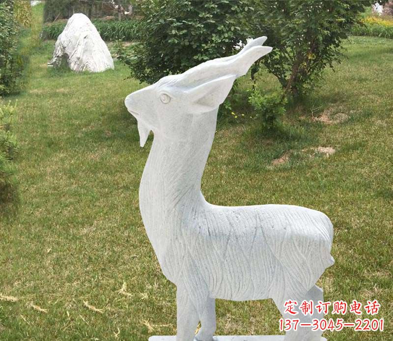 大同中领雕塑角度石雕动物羊雕塑