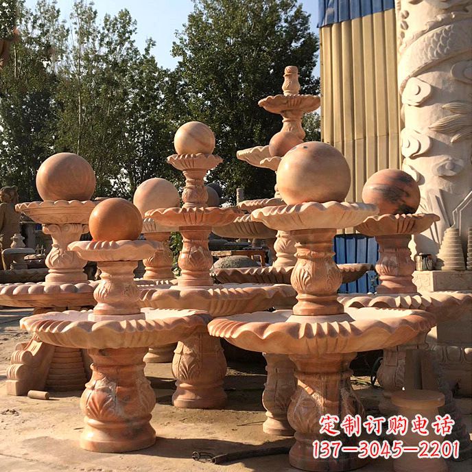大同风水球雕塑,给你无限的祝福