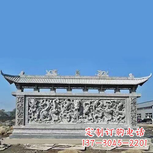 大同石雕浮雕影壁塑——高雅时尚的室内艺术装饰