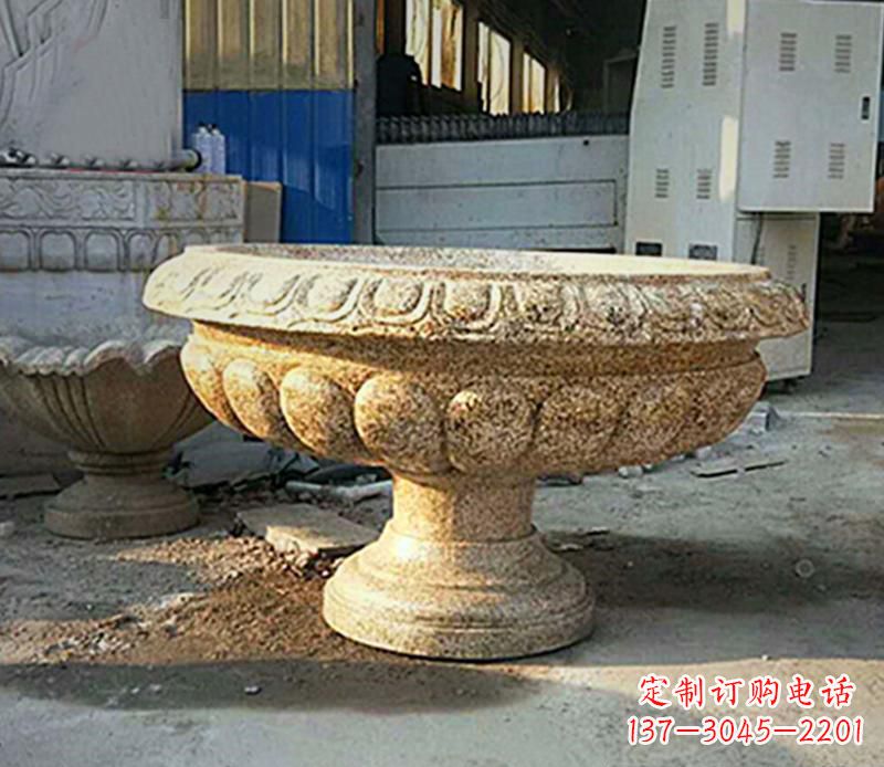 大同领雕塑的石雕花盆雕塑是由一流的雕塑艺术家…