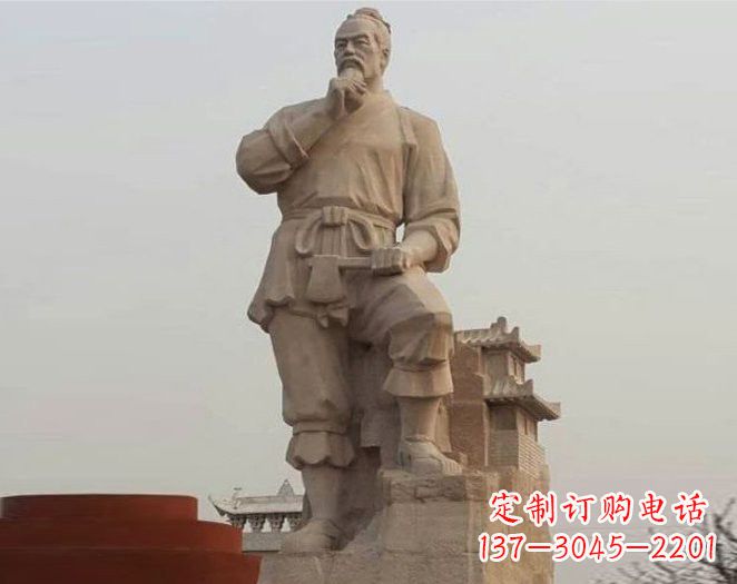 大同重拾古代风采,中领雕塑打造高贵的鲁班雕塑