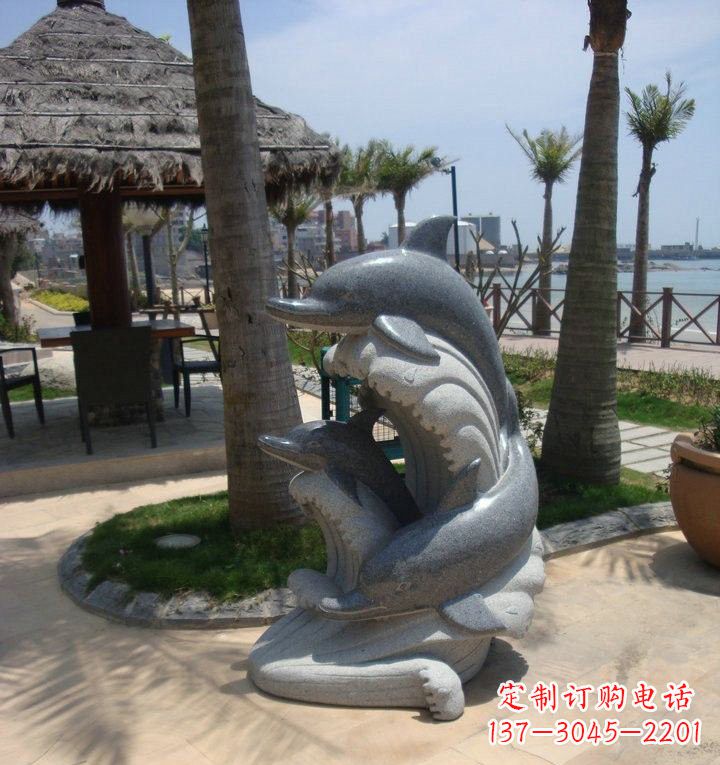 大同海豚雕塑,让海洋之声带给你温暖