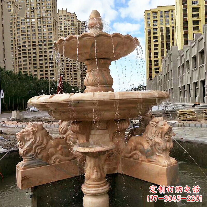 大同石雕花岗岩风水球