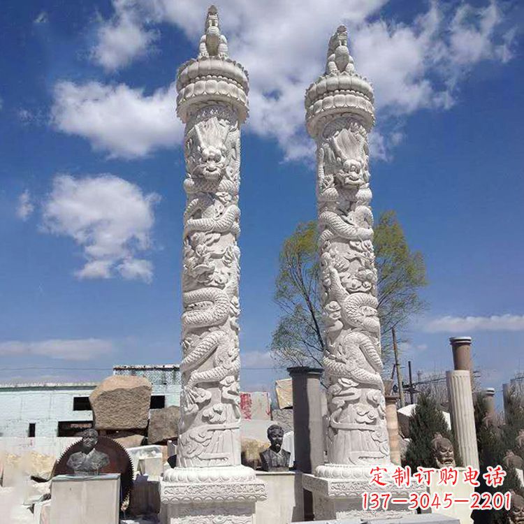 大同精美华表雕塑,灵动展现艺术之美