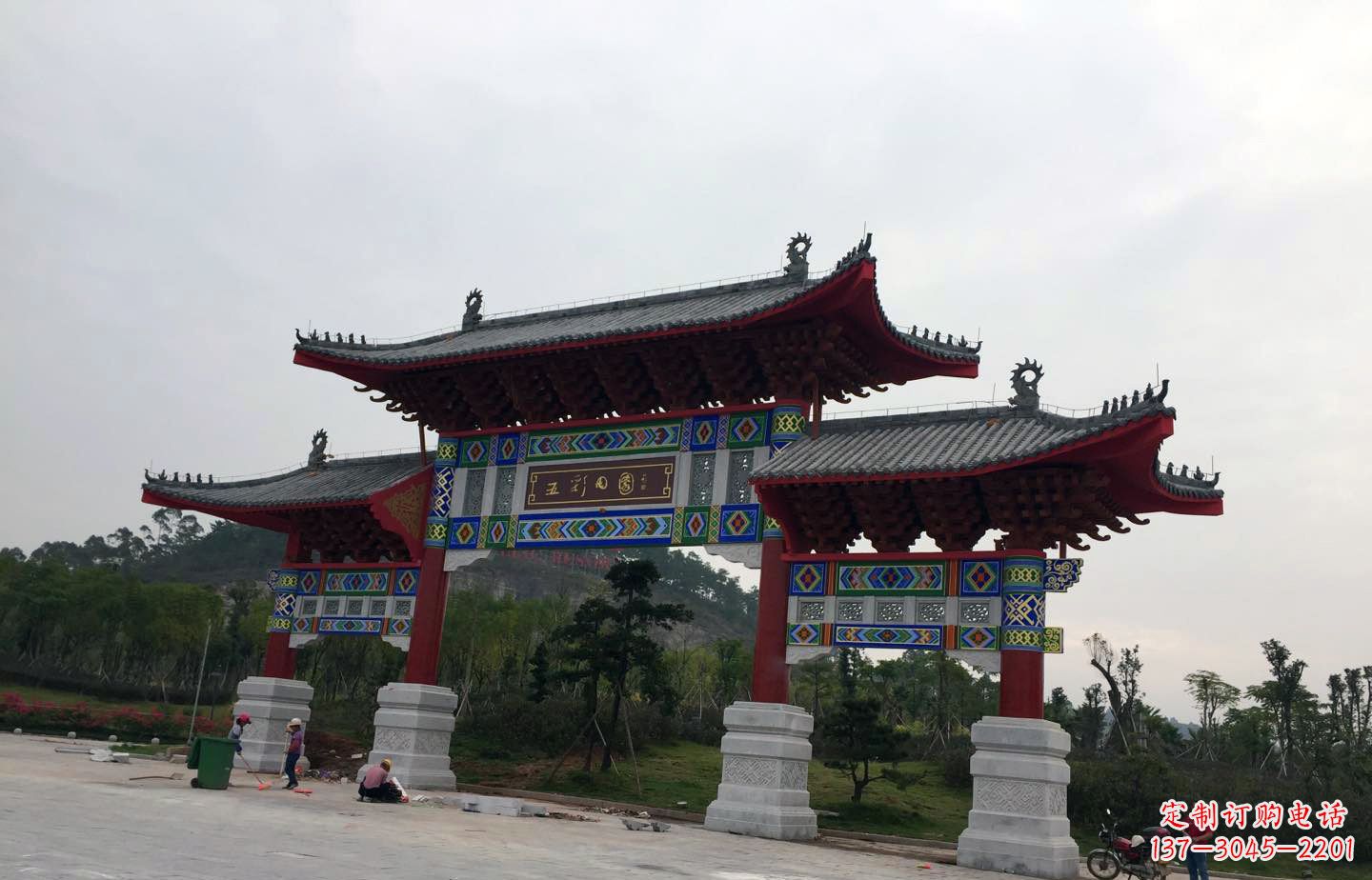 大同优质定制石雕牌坊雕塑