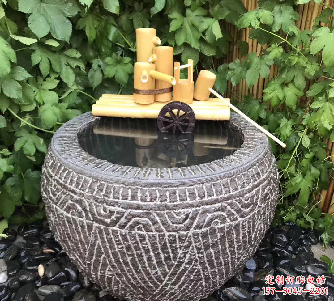 大同异彩纷呈的水缸雕塑