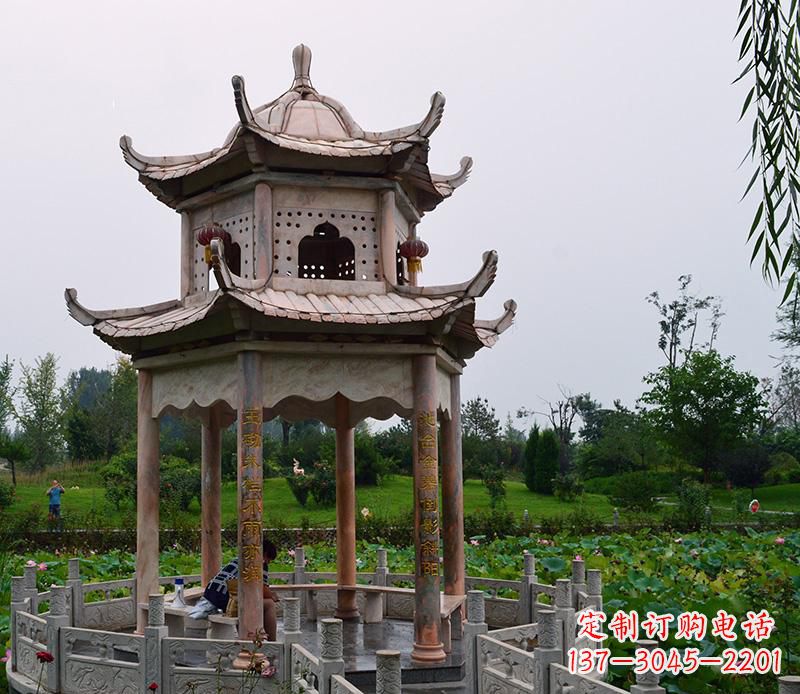 大同装点你的空间,让石雕凉亭景观雕塑点缀你的美