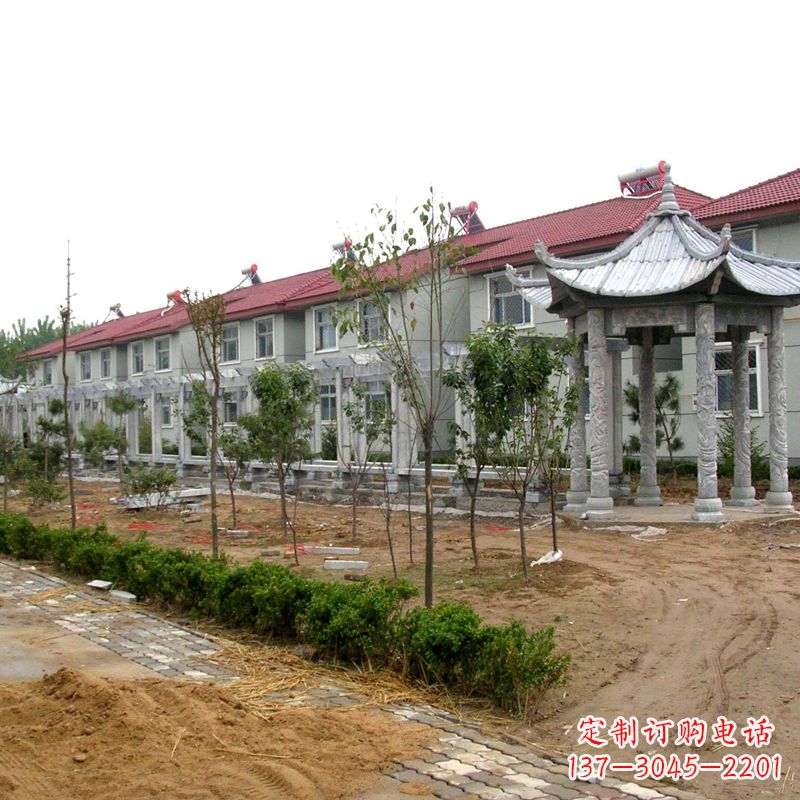大同中领雕塑打造精美凉亭雕塑