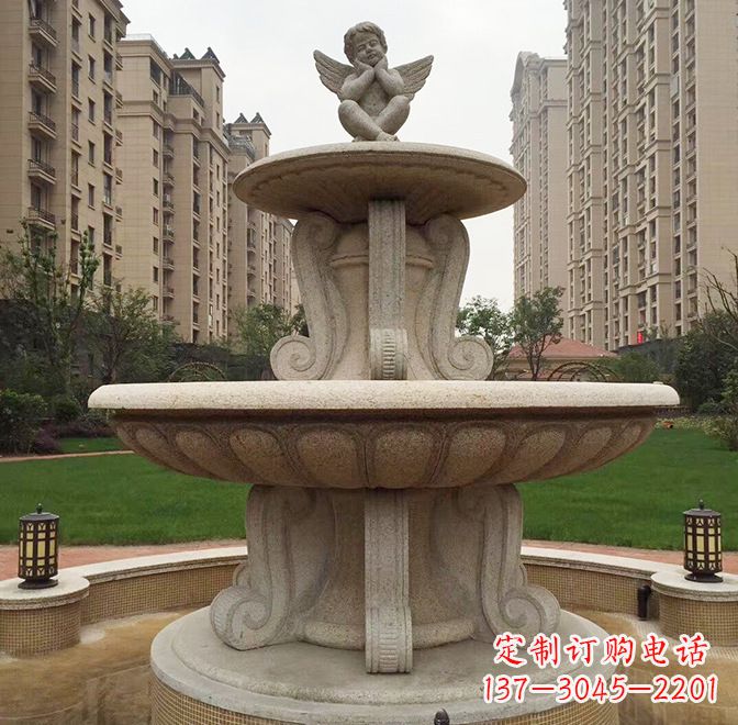大同高品质石雕喷泉雕塑