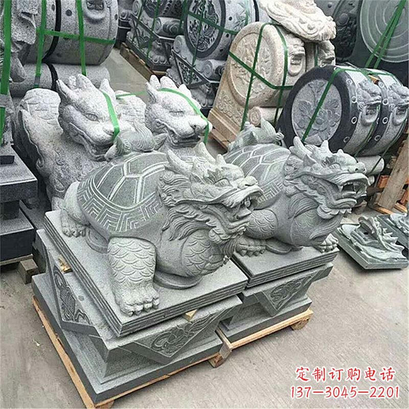大同石雕龙头乌龟