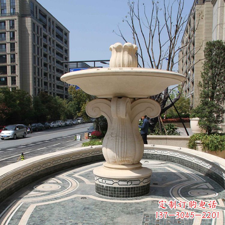 大同流动的华丽，石雕欧式喷泉雕塑