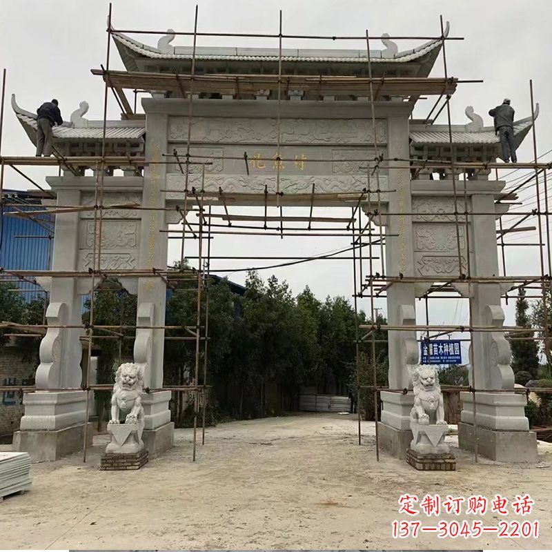 大同领雕为您定制优雅牌坊雕塑