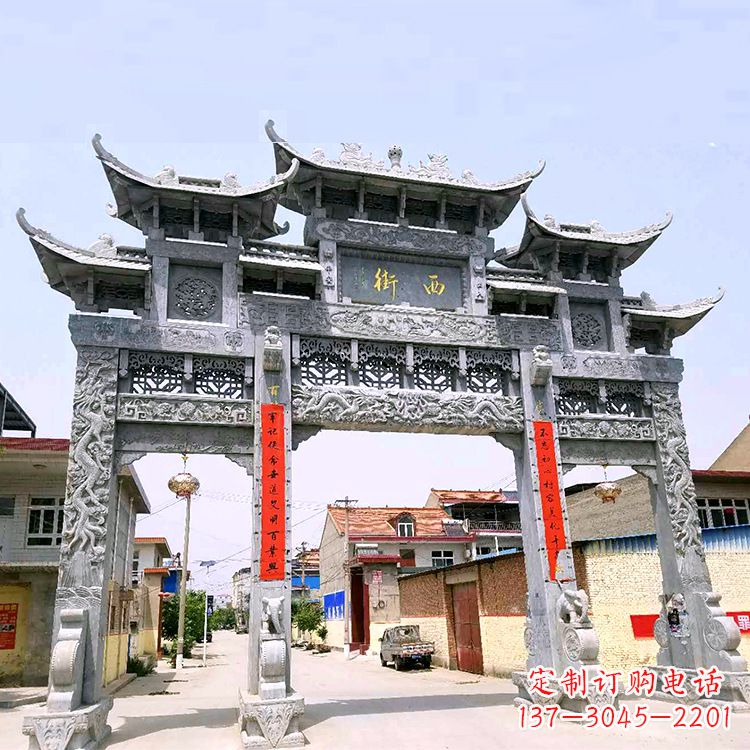 大同[经典领航，高品质石雕牌坊雕塑]