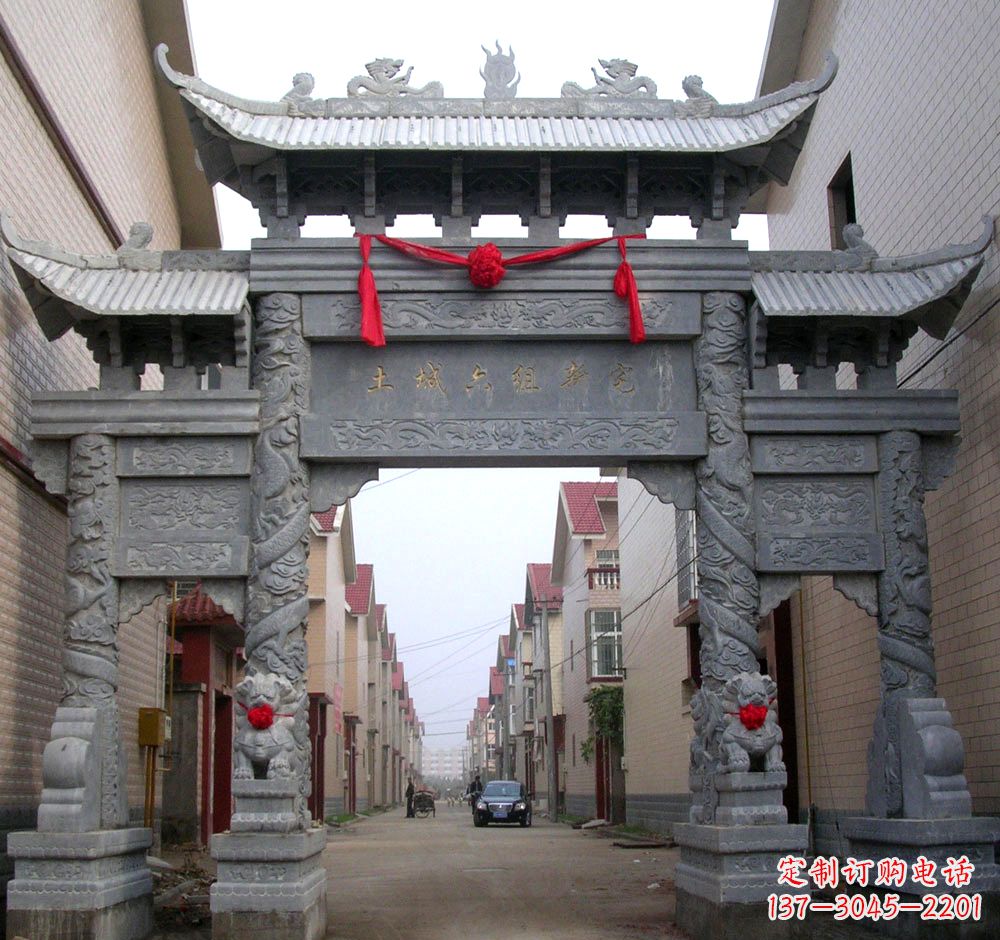 大同石雕牌坊雕塑是中领雕塑最为出色的产品。它…