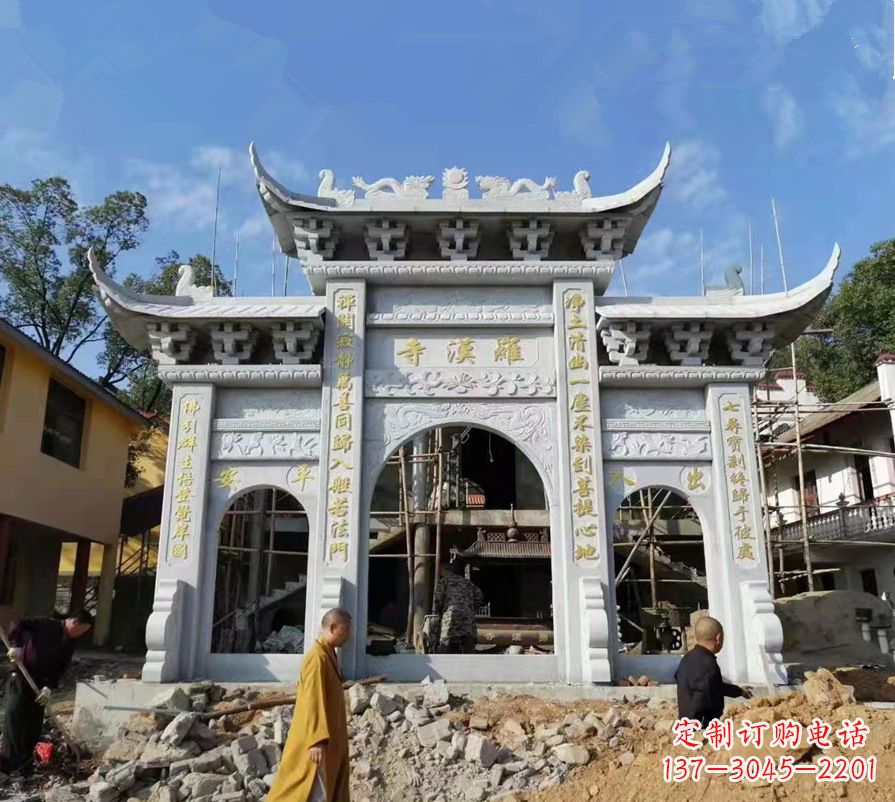 大同西安中领雕塑:高端定制牌坊雕塑
