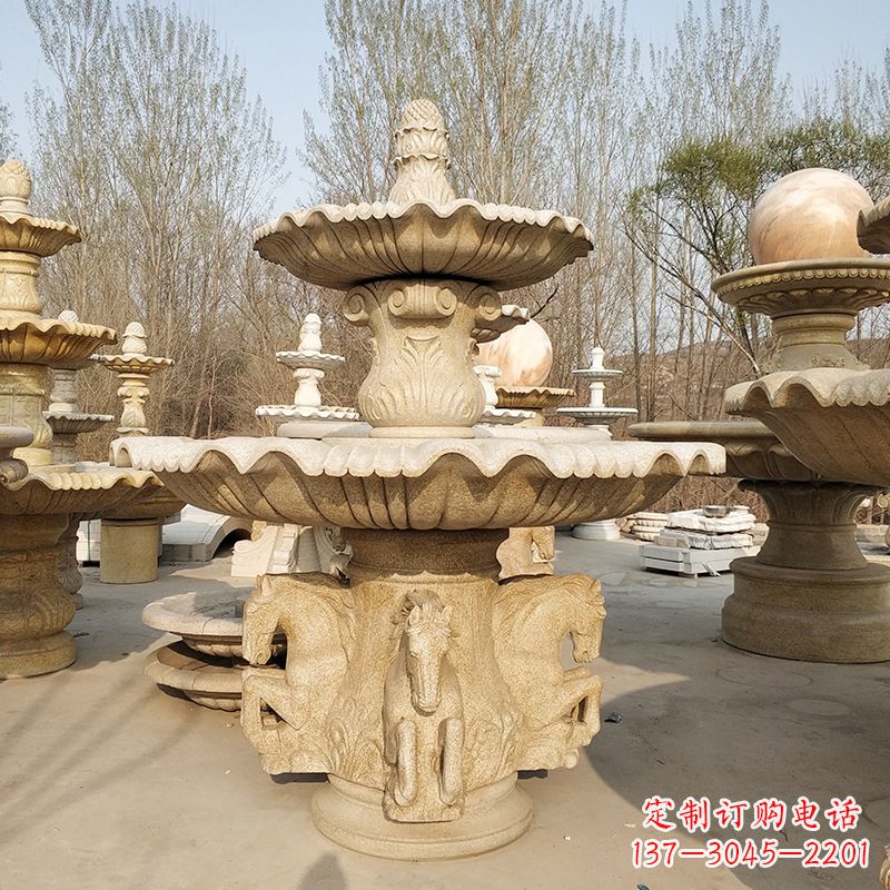 大同欧式喷泉雕塑,尽显高雅华贵