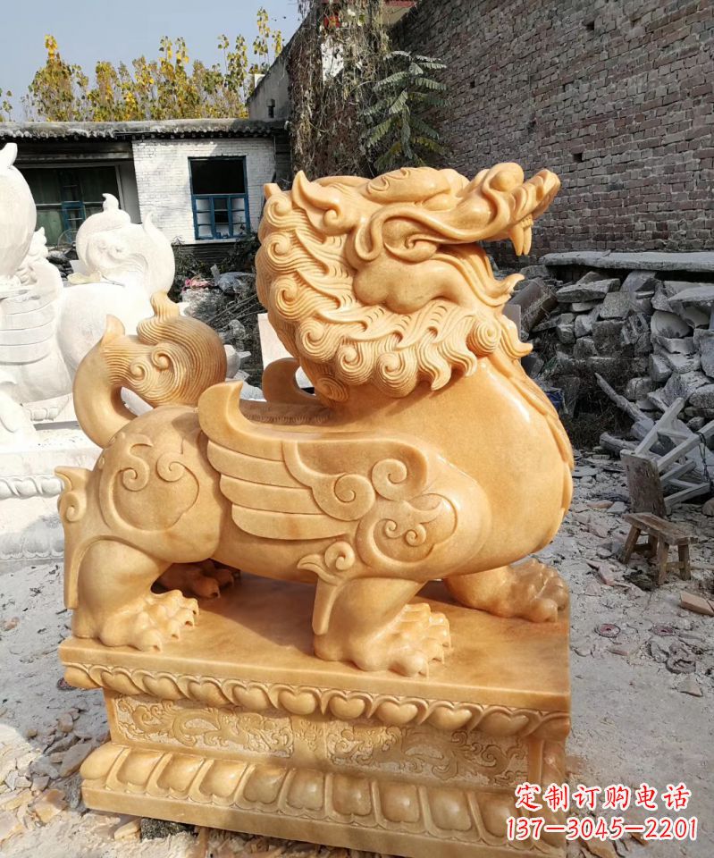 大同令人叹为观止的貔貅雕塑