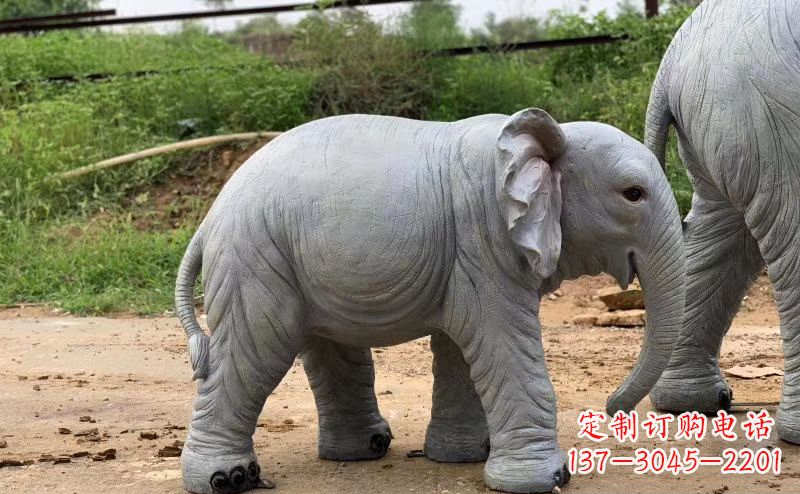 大同石雕青石大象