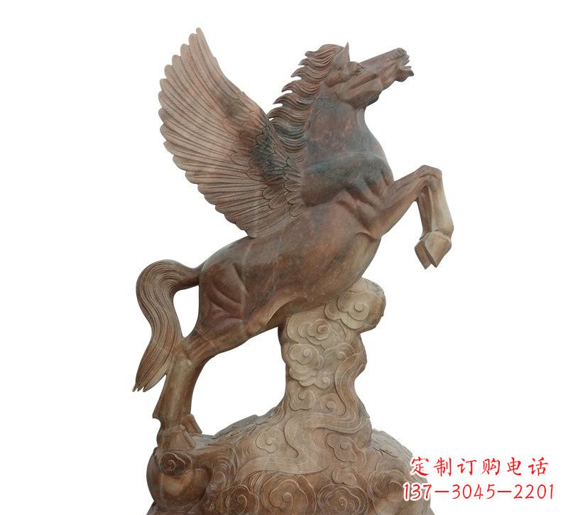 大同石雕祥云飞马
