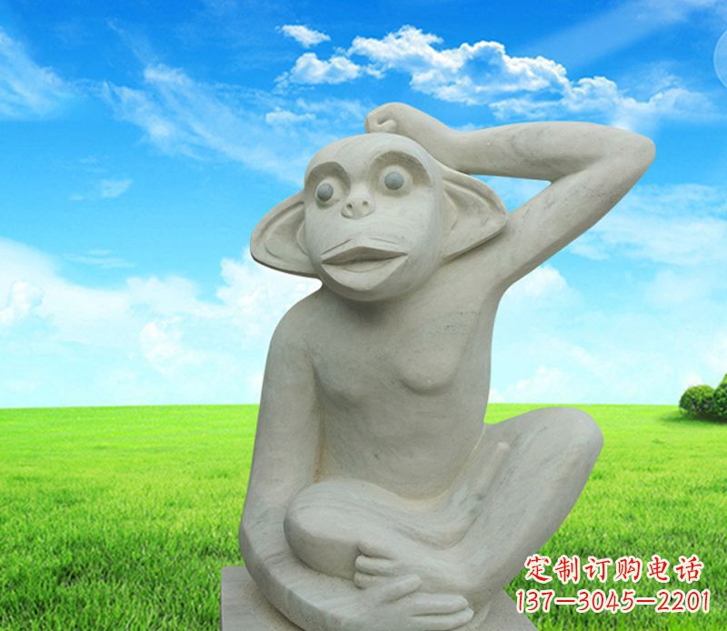 大同石雕小猴子