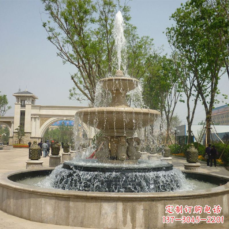 大同石雕音乐喷泉