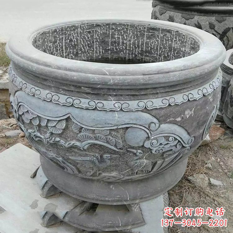 大同石刻园林鱼缸