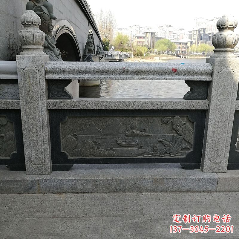 大同石栏板雕刻