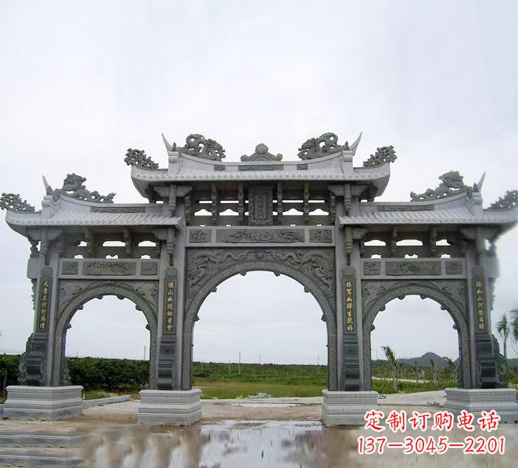 大同石牌坊 楼