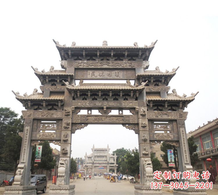 大同石牌坊 九楼
