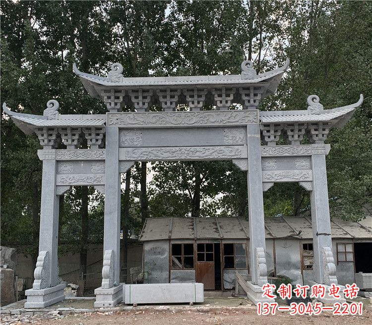 大同石牌坊石雕牌坊