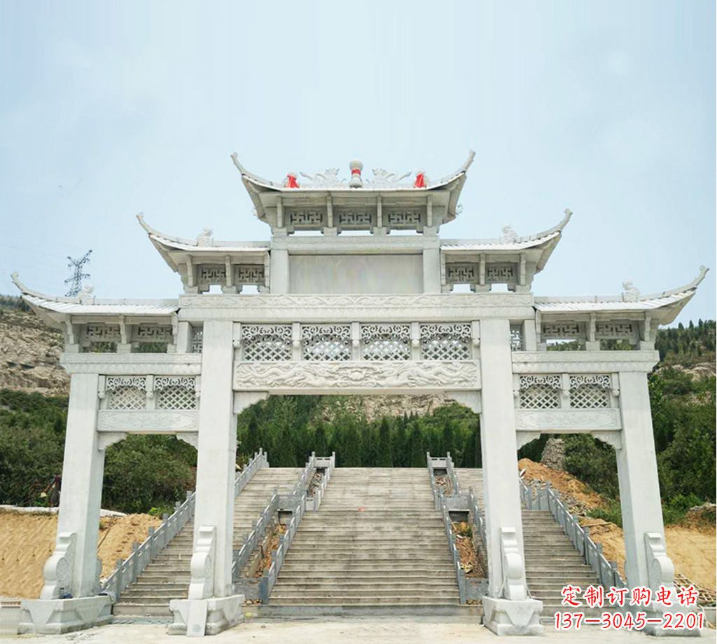 大同石牌坊图片