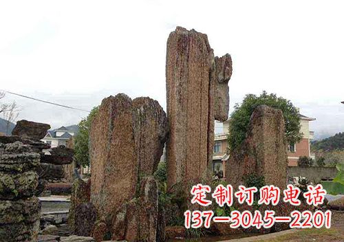 大同石笋石假山