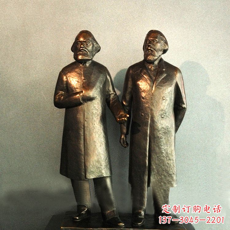大同世纪伟人马克思和恩格斯雕塑