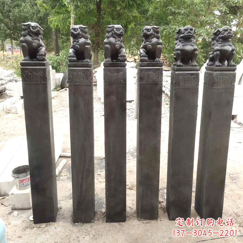 大同拴马桩雕塑
