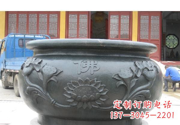 大同水缸寺庙铜雕 (2)