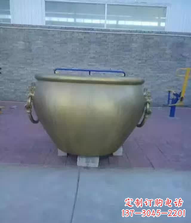 大同水缸铜雕塑
