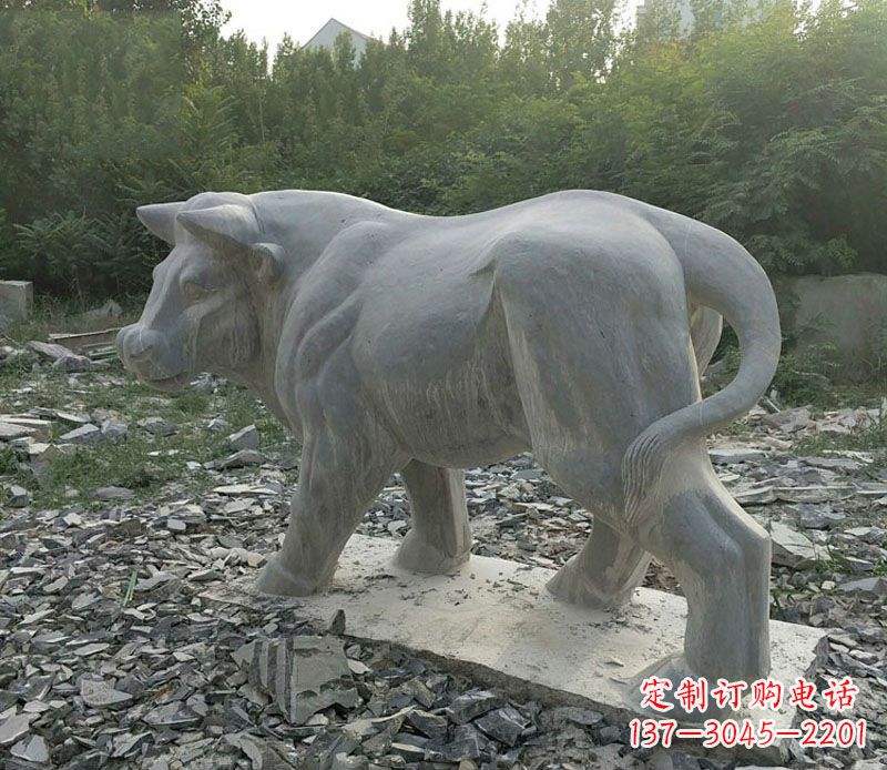大同水牛雕公园动物雕塑