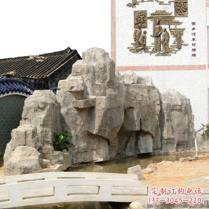 大同塑石假山雕塑