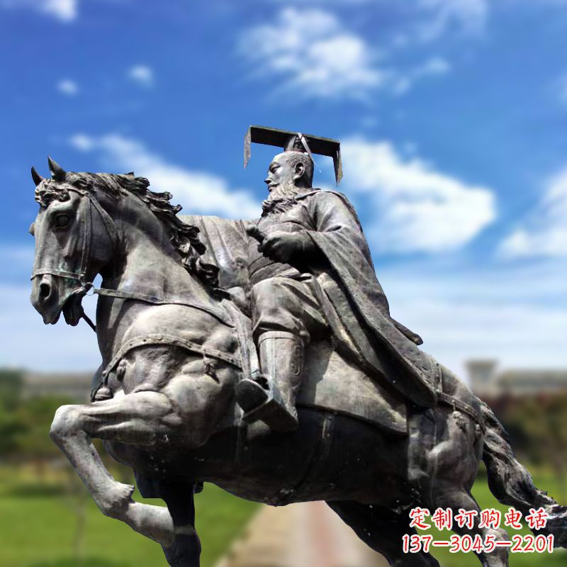 大同隋文帝骑马雕塑
