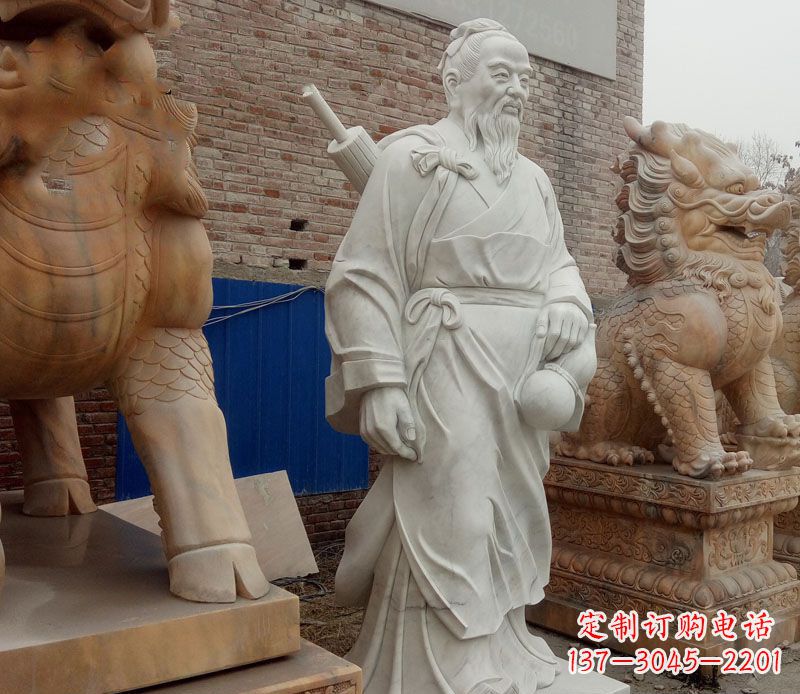 大同孙思邈大理石医学家石雕