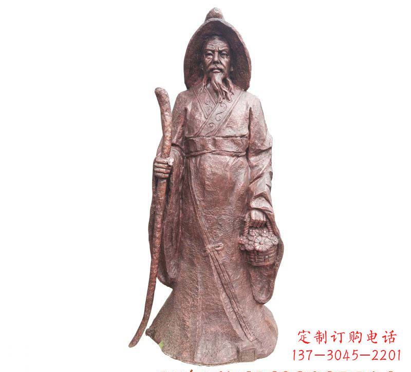 大同陶渊明铜雕像