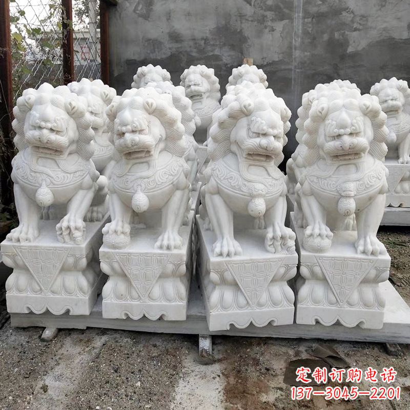 大同天安门狮子雕塑