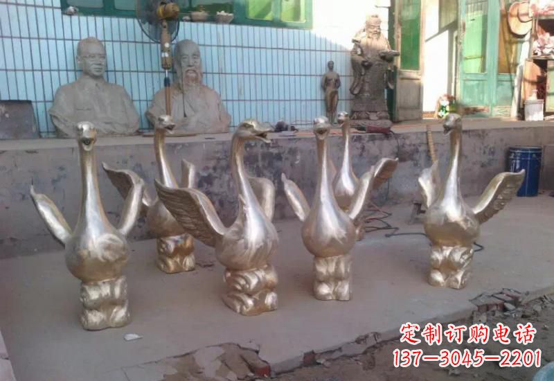 大同天鹅喷泉雕塑