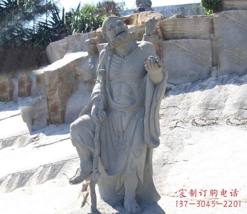 大同铁拐李八仙雕塑