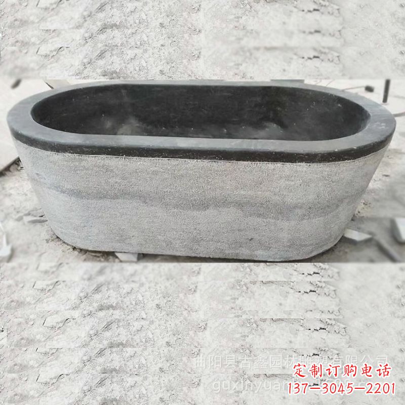 大同庭院养鱼石雕水槽