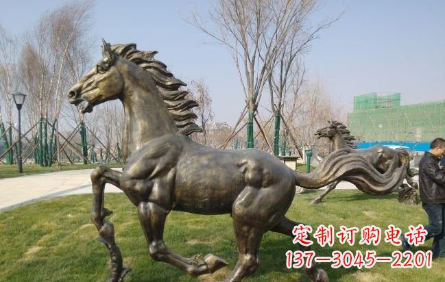 大同铜雕奔马