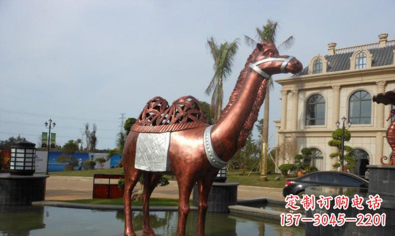 大同铜雕抽象骆驼