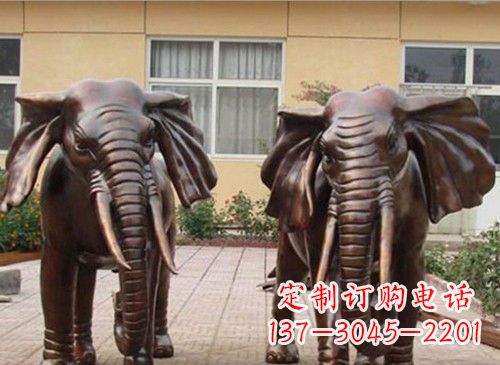大同铜雕大象222