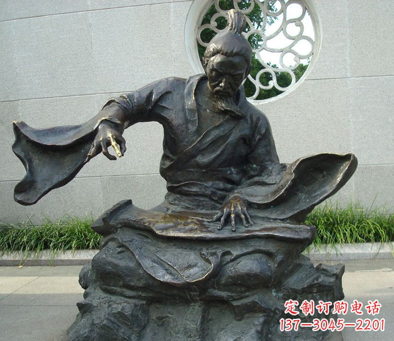 大同铜雕弹钢琴