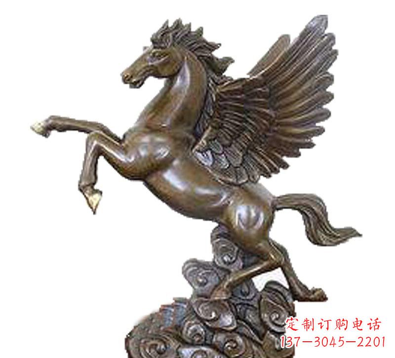 大同铜雕飞黄腾达飞马